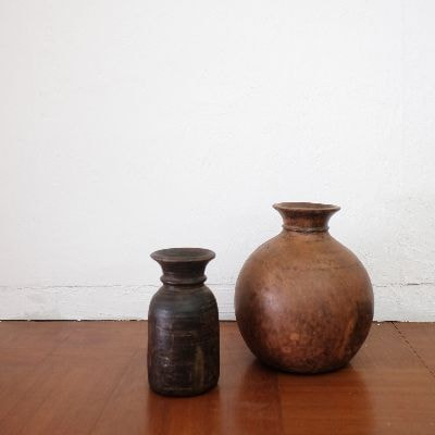木の壺