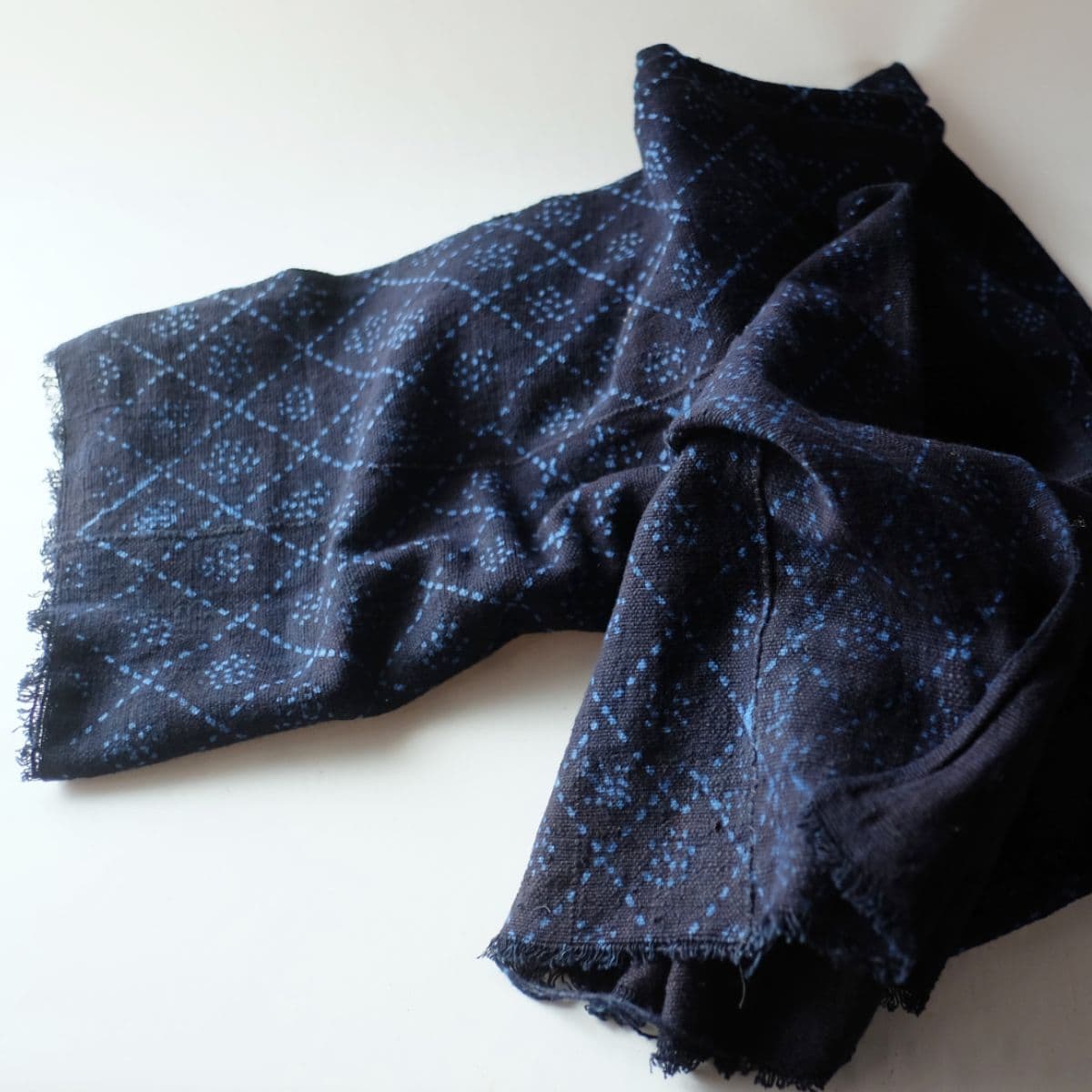 ヴィンテージ　藍染布