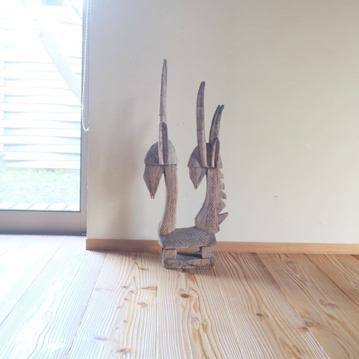 ドゴン族　双頭像